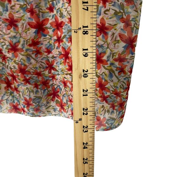 BellaTrix Women's Size Small Floral Sheer Light Summer Tank Top - Picture 10 of 10